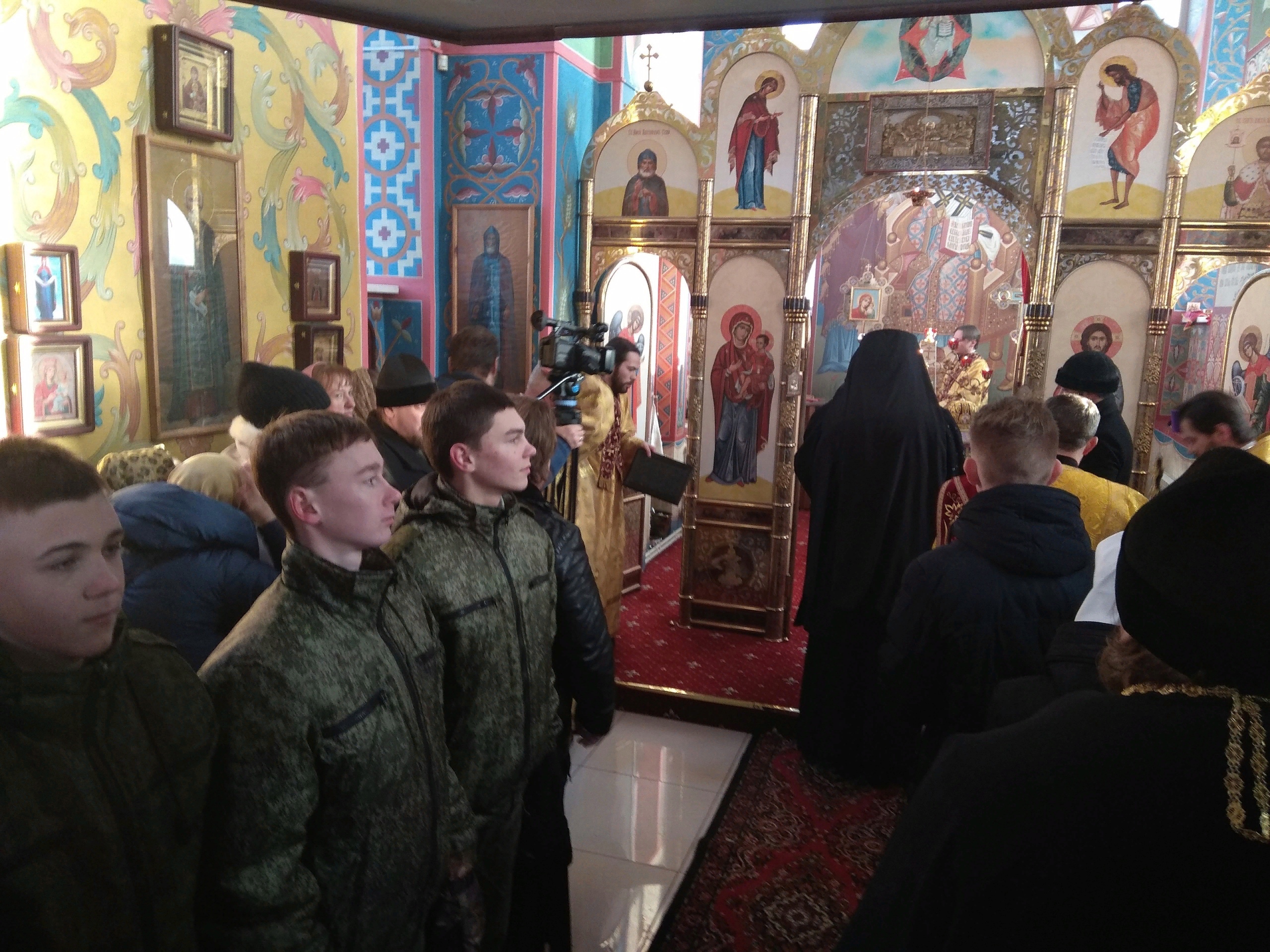В Златоусте кадеты встретили праздник Александра Невского 