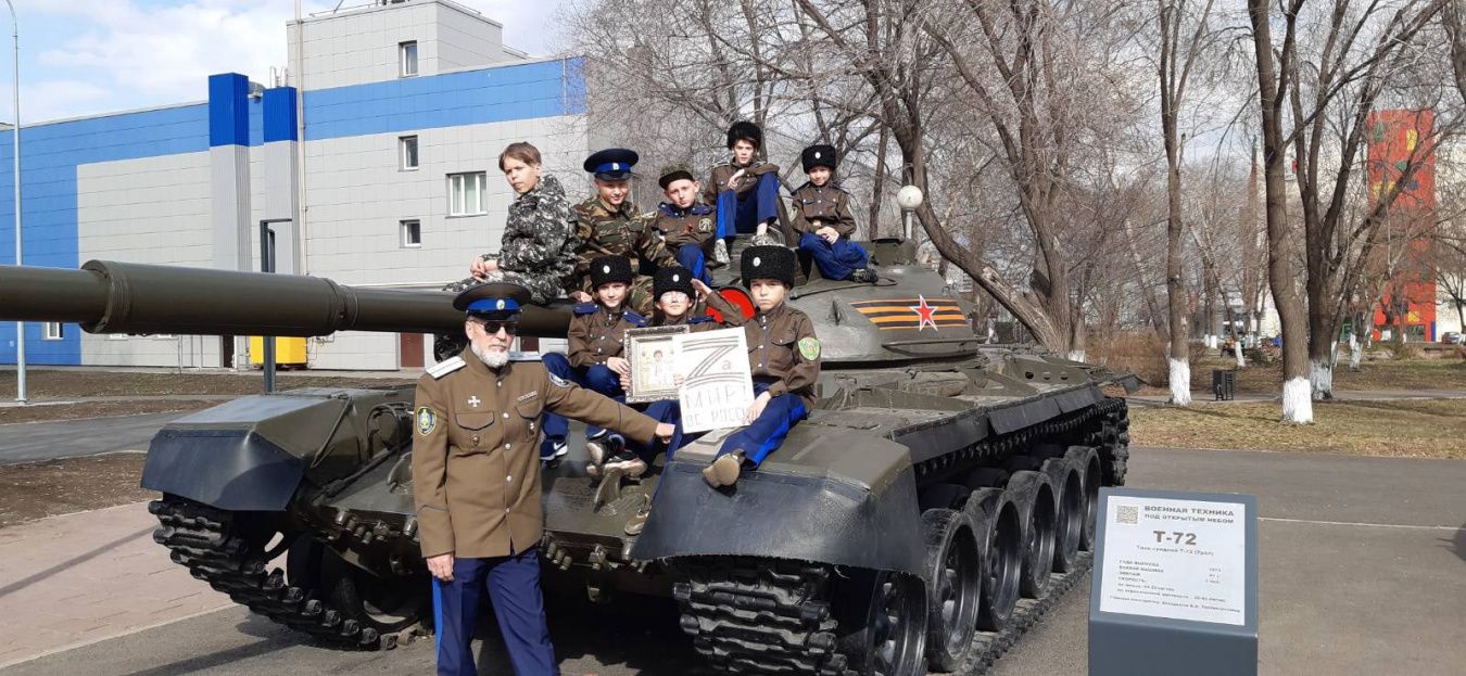 Атаман хутора С.Н. Зайцев рассказал о своей деятельности в течение 10 лет