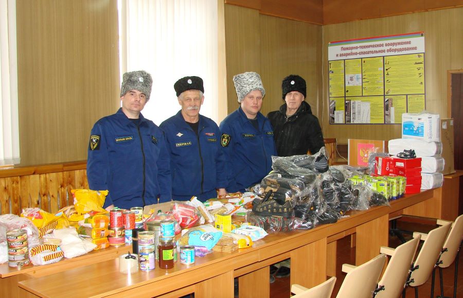 Казаки в Карелии отправили гуманитарную помощь защитникам Донбасса