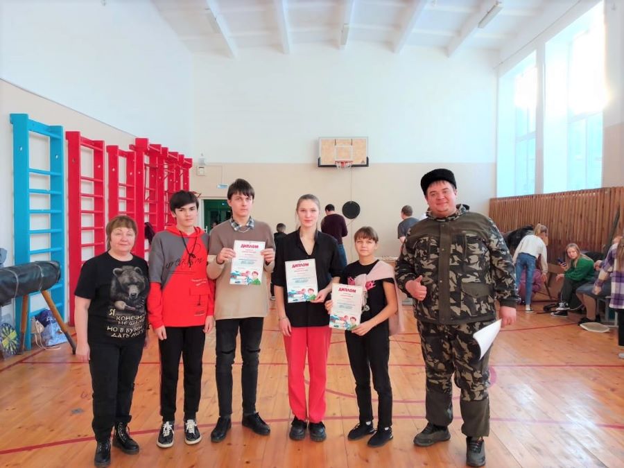 Казаки станицы «Богдановичская» провели спартакиаду в сельской школе