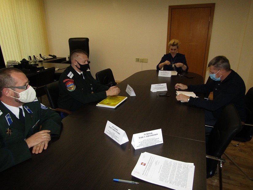 Рабочая встреча с атаманами в Министерстве общественной безопасности Челябинской области Рабочая встреча с атаманами в Министерстве общественной безопасности Челябинской области