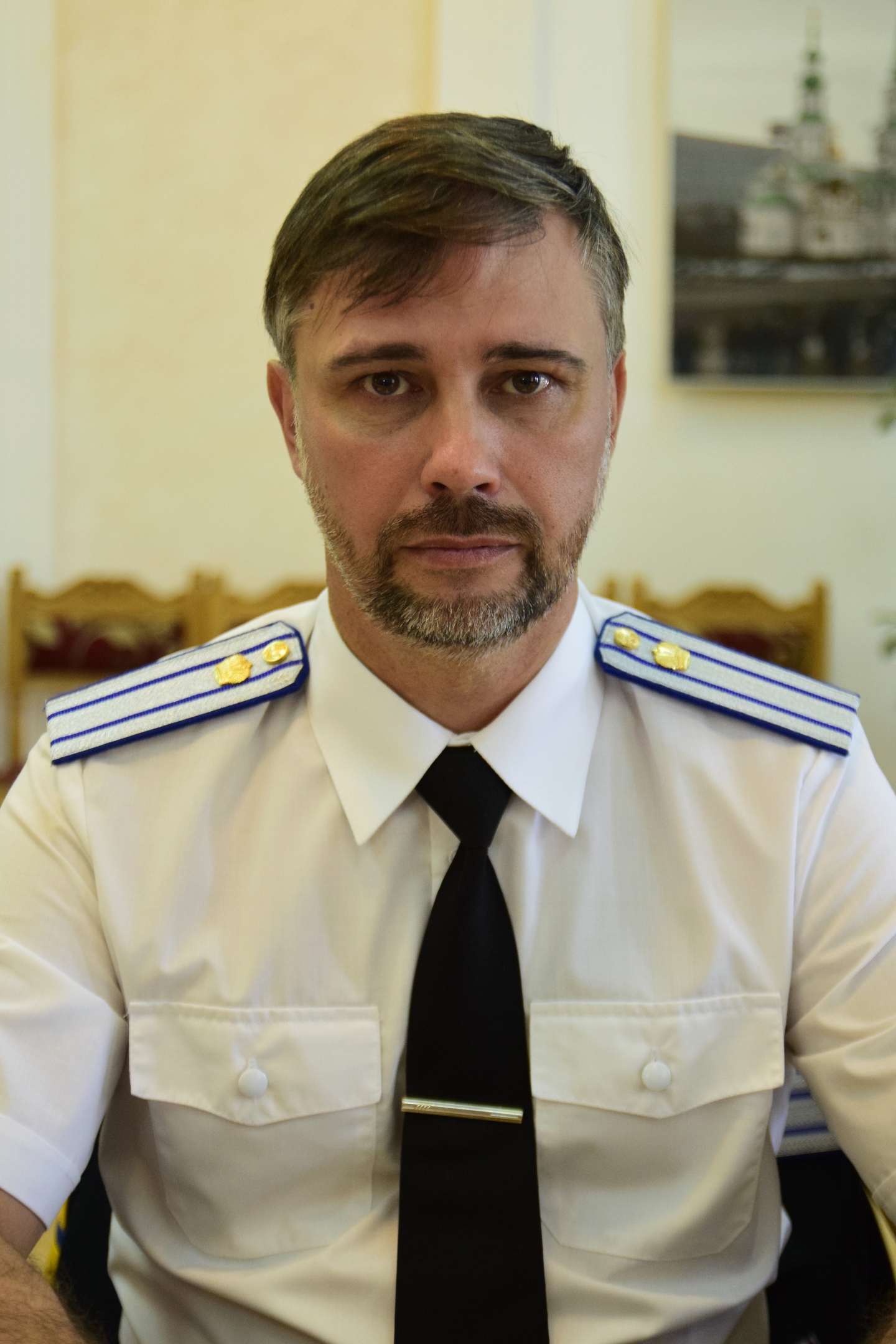 Поздравление атамана Первого отдела ОКВ С.Н. Слепова с днём рождения 