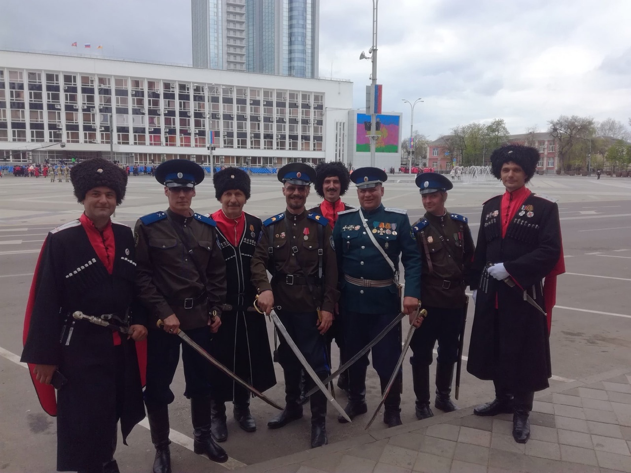 Казаки станицы «Магнитная» посетили Кубань Казаки станицы «Магнитная» посетили Кубань