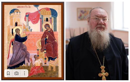 Поздравляем с праздником Благовещения Пресвятой Богородицы!