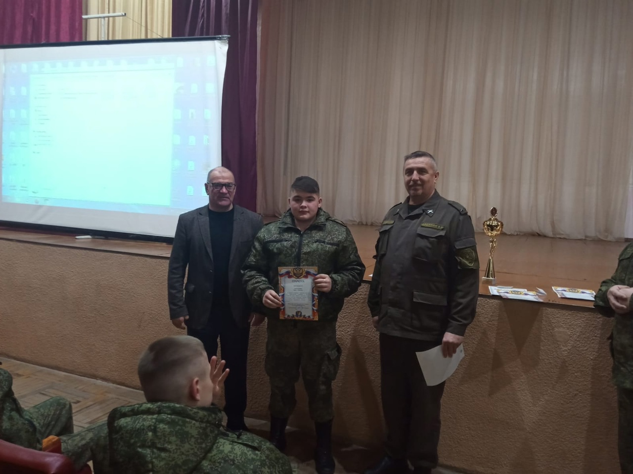 Новости кадет Казачьего кадетского корпуса Златоустовского индустриального колледжа имени П.П. Аносова