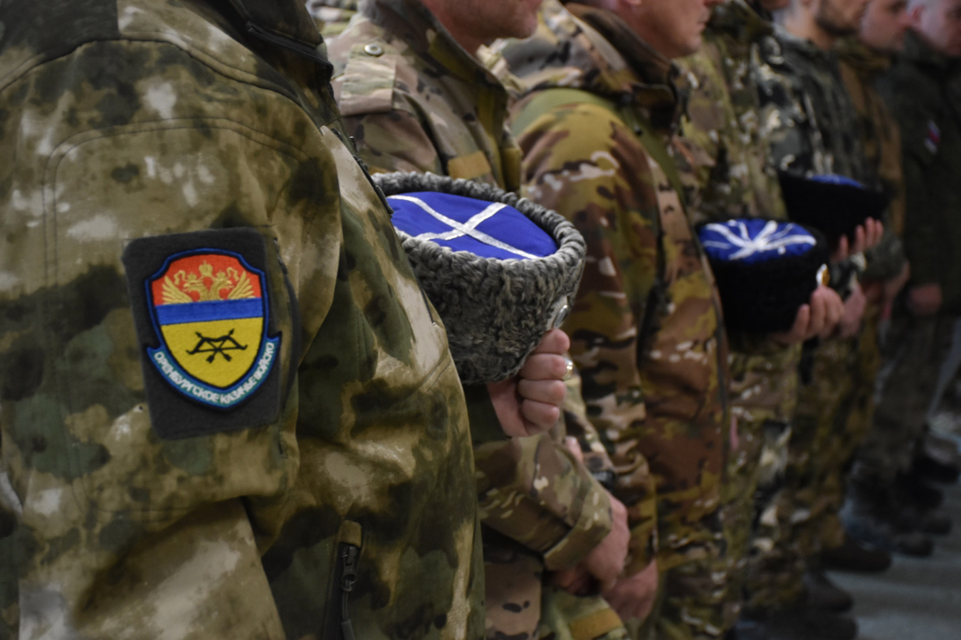 В преддверии Дня защитника Отечества казакам Оренбургского казачьего войска присвоены казачьи чины