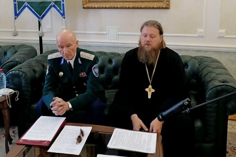 Войсковой атаман принял участие в вебинаре Синодального комитета по взаимодействию с казачеством