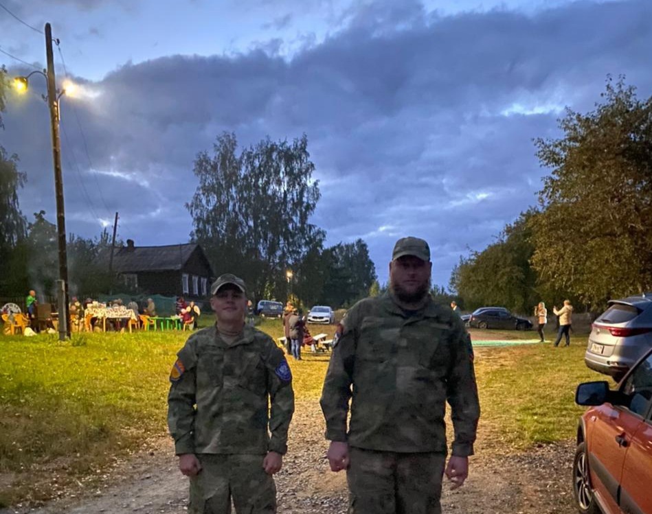 Казаки хутора «Демидовский» несли службу по охране общественного порядке на Дне поселка Белоречка