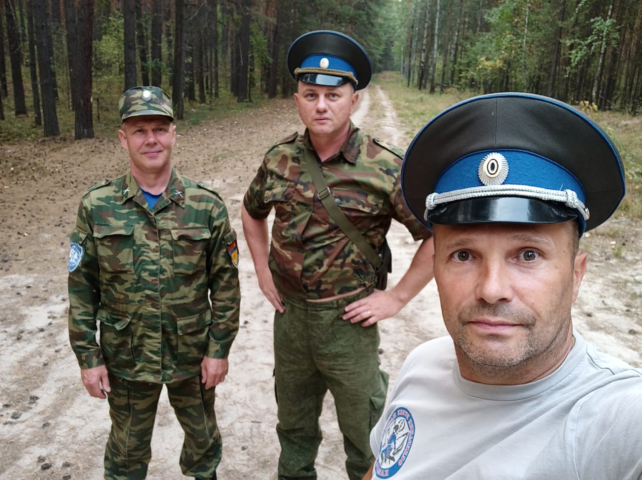 Камышловские леса под охраной казаков
