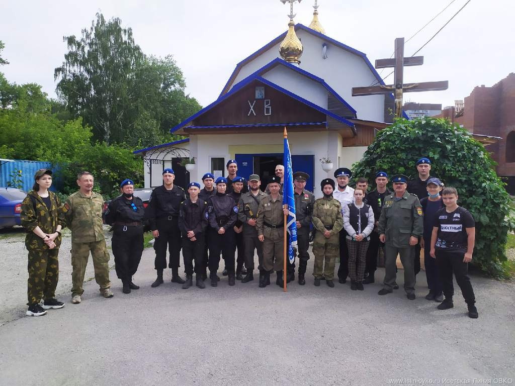 В хуторе «Екатерининский» состоялось принятие присяги казаками В хуторе «Екатерининский» состоялось принятие присяги казаками
