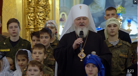 Поздравление с Рождеством от митрополита Ставропольского и Невинномысского Кирилла Поздравление с Рождеством от митрополита Ставропольского и Невинномысского Кирилла