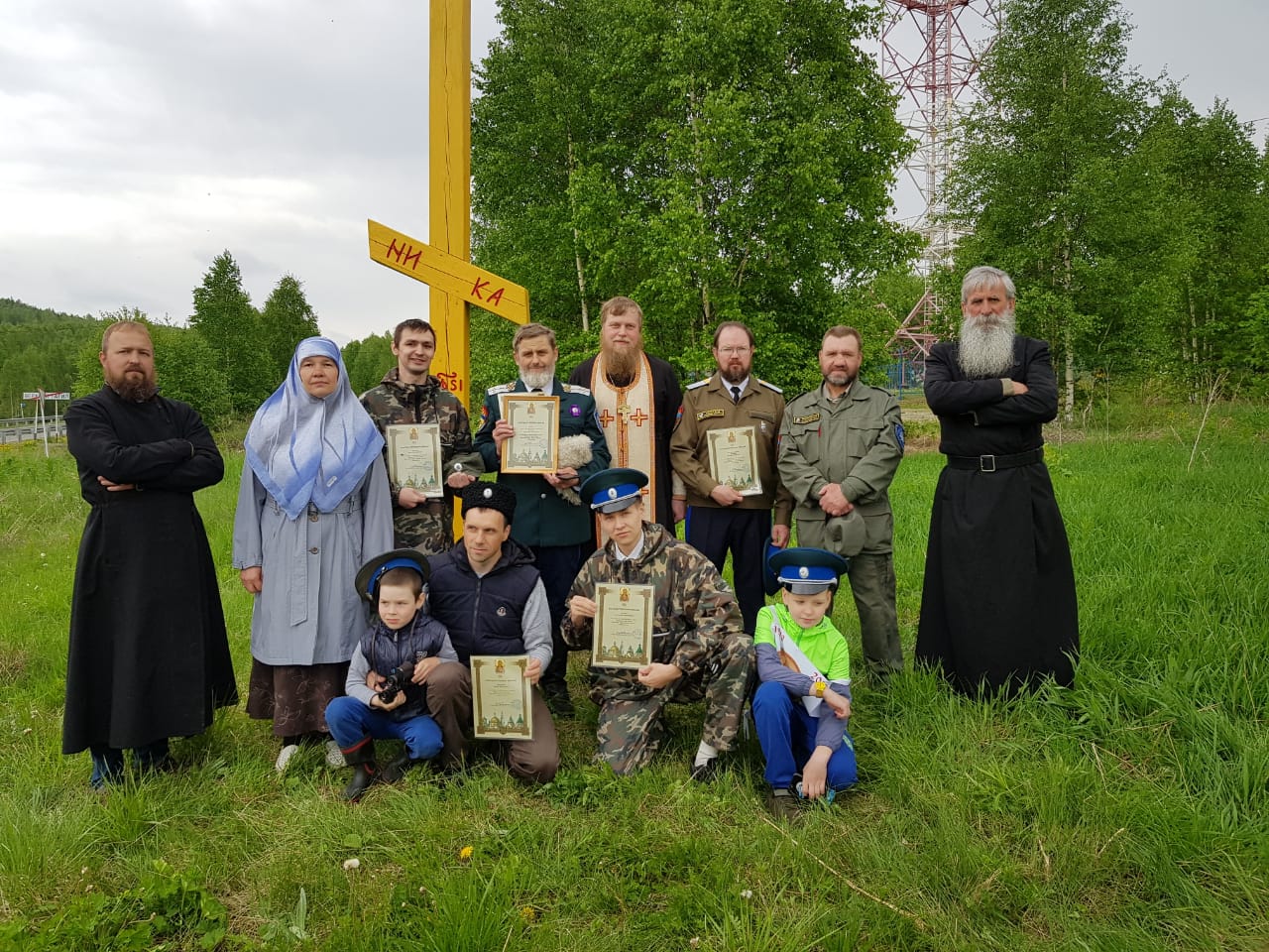 В Новоуральске отметили вклад оренбургского казачества в строительство храма Казанской иконы Божией Матери