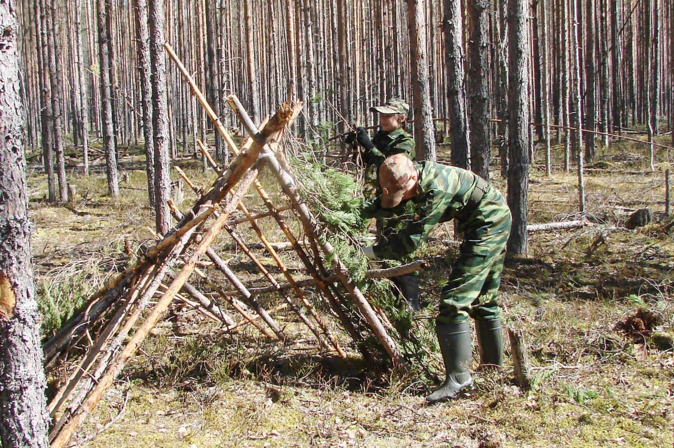 Казаки представительства ОКВ на территории Республики Карелия организовали учения для казачат 