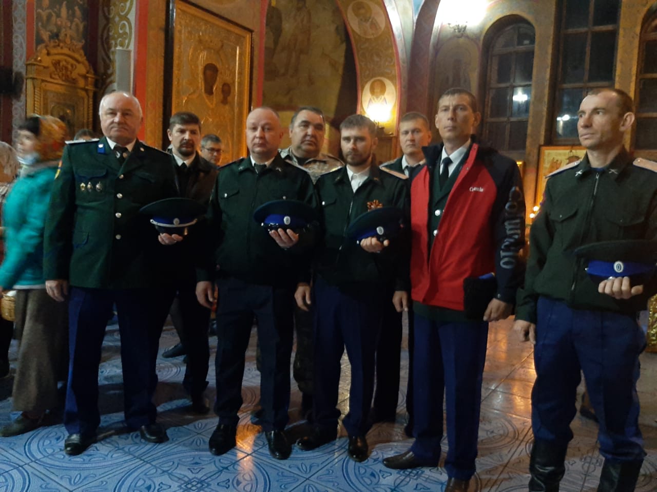 Казаки ОКВ отметили праздник Пасхи