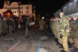 Колокольным звоном встречали казаков-добровольцев в Екатеринбурге