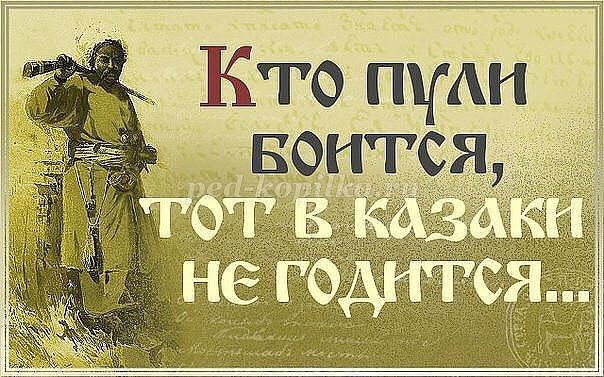 Традиционные казачьи пословицы Традиционные казачьи пословицы