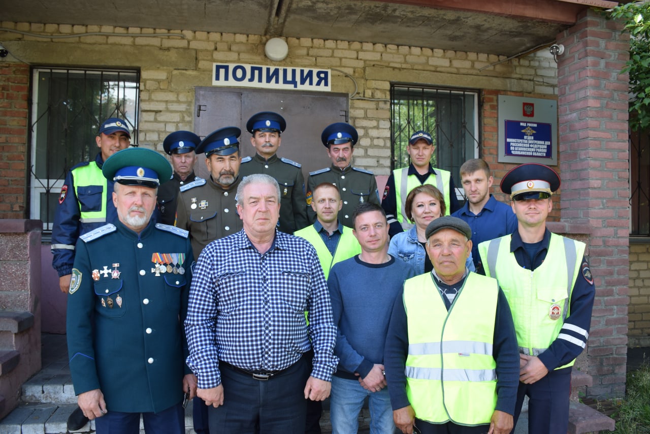 Добровольная казачья дружина «Хутор Агаповский» приступила к обеспечению общественного правопорядка 