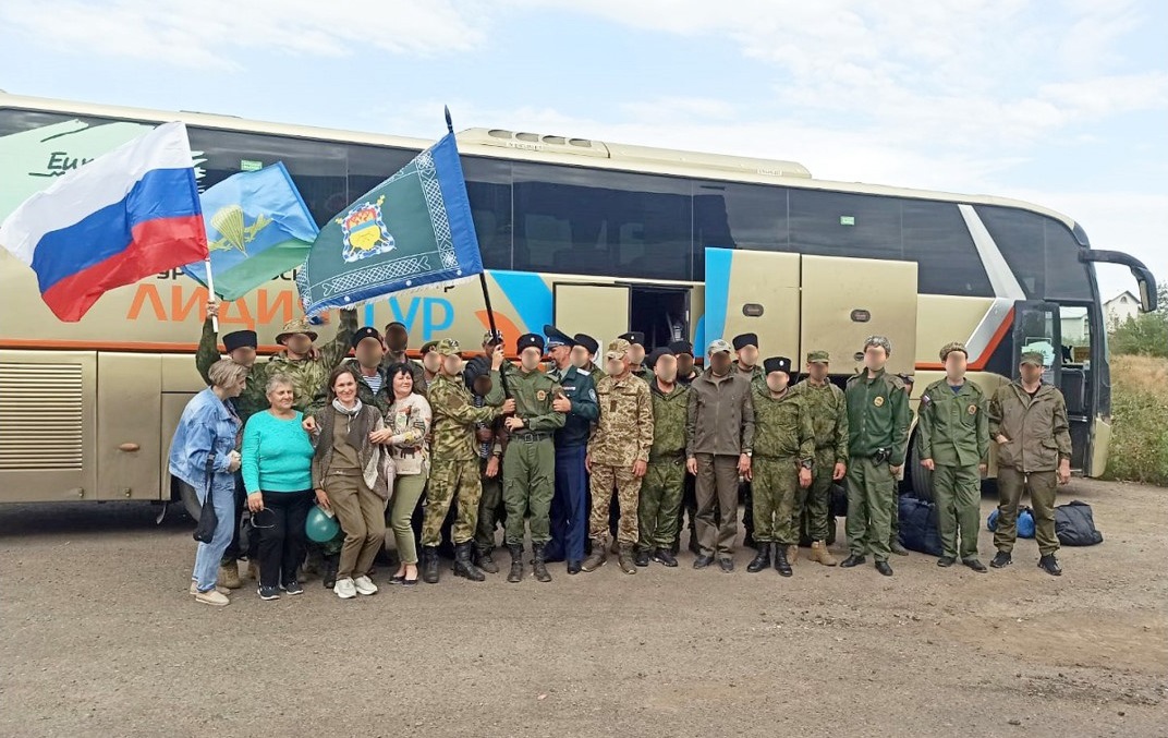 Пятая смена оренбургских казаков вернулась с Украины Пятая смена оренбургских казаков вернулась с Украины