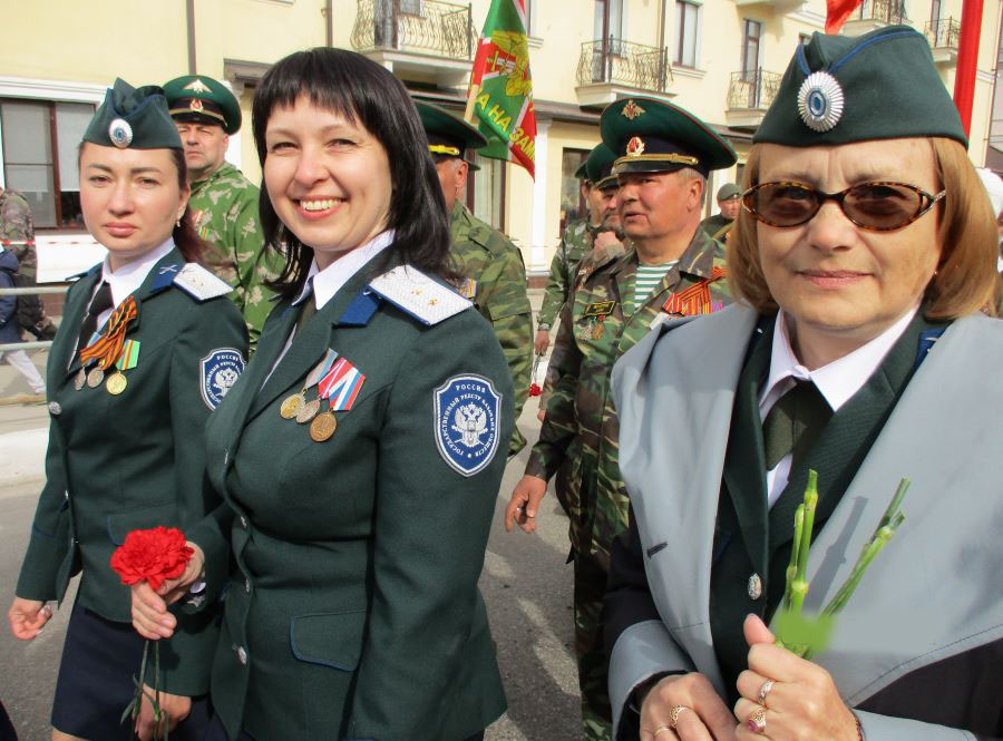 Казаки и казачки Южного Урала отметили 9 мая