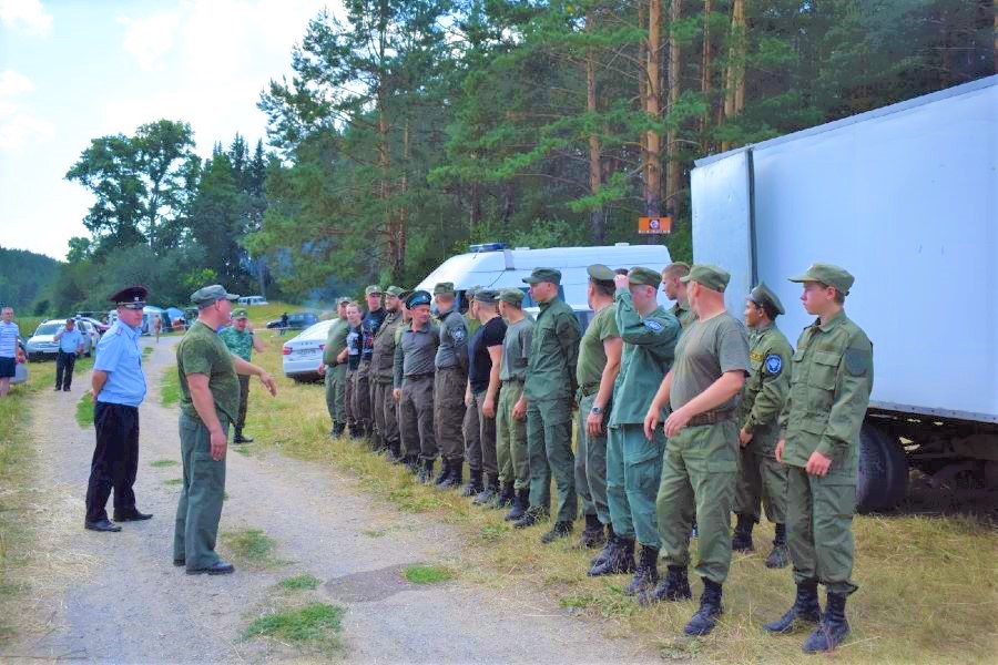 Сухоложские казаки следили за общественным порядком на «Знаменке»