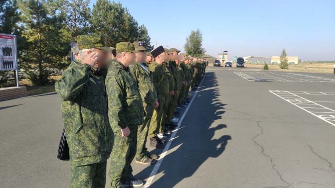 Отряд добровольцев Оренбургского казачьего войска отправился на Украину