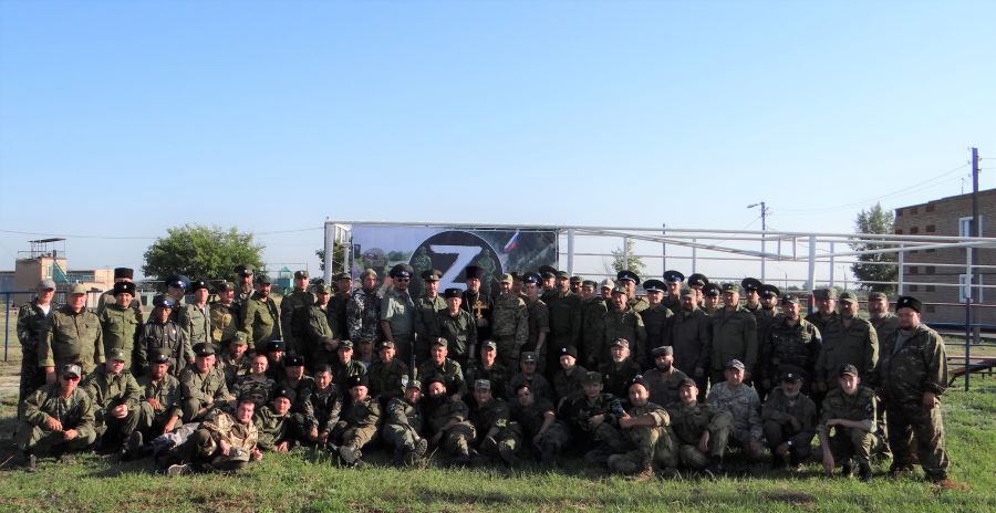 Оренбургские казаки провели военно-полевой сбор