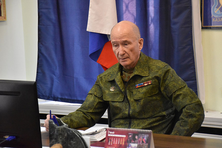 Войсковой атаман В.И. Романов подвел итоги прошедшей недели и поставил задачи на ближайшее будущее