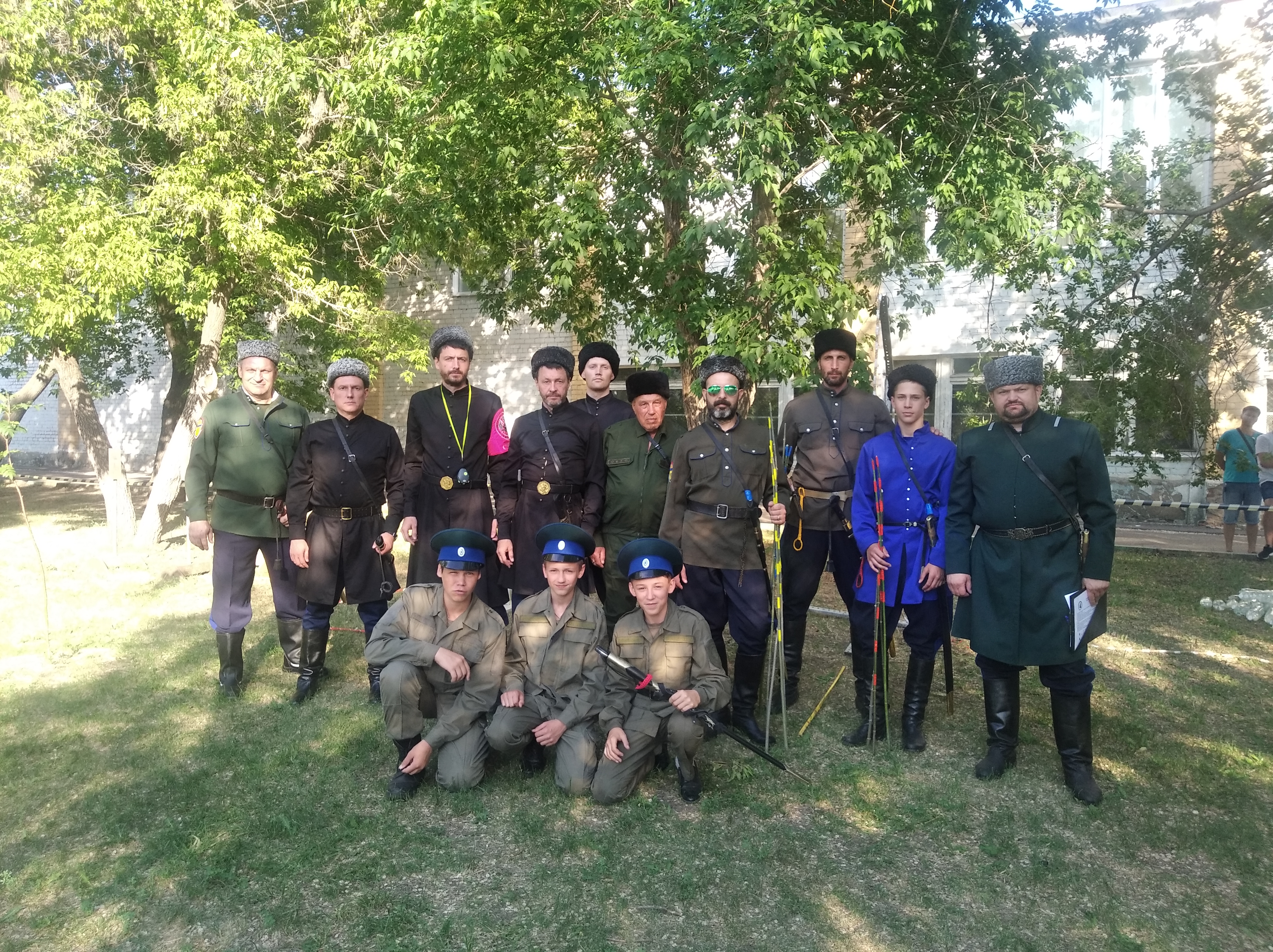 Казачий спорт: в Оренбурге прошли соревнования по рубке шашкой Казачий спорт: в Оренбурге прошли соревнования по рубке шашкой