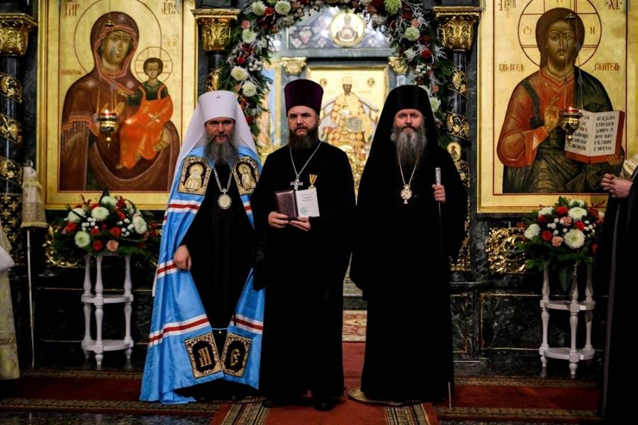 Духовник «Исетской линии» Оренбургского казачьего войска награжден Патриаршей наградой Духовник «Исетской линии» Оренбургского казачьего войска награжден Патриаршей наградой