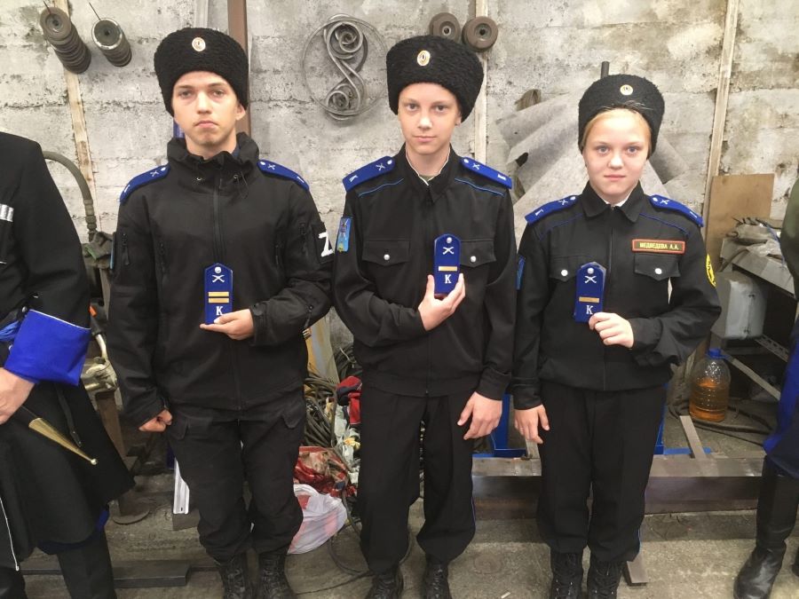 Воспитанники станицы «Исетская» приняли кадетскую присягу Воспитанники станицы «Исетская» приняли кадетскую присягу